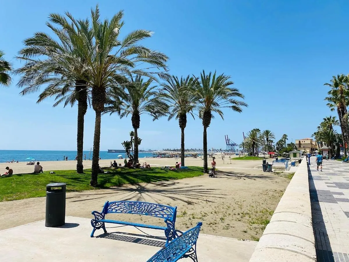 Apartamento Junto A La Playa De La Malagueta Malaga 0*,
